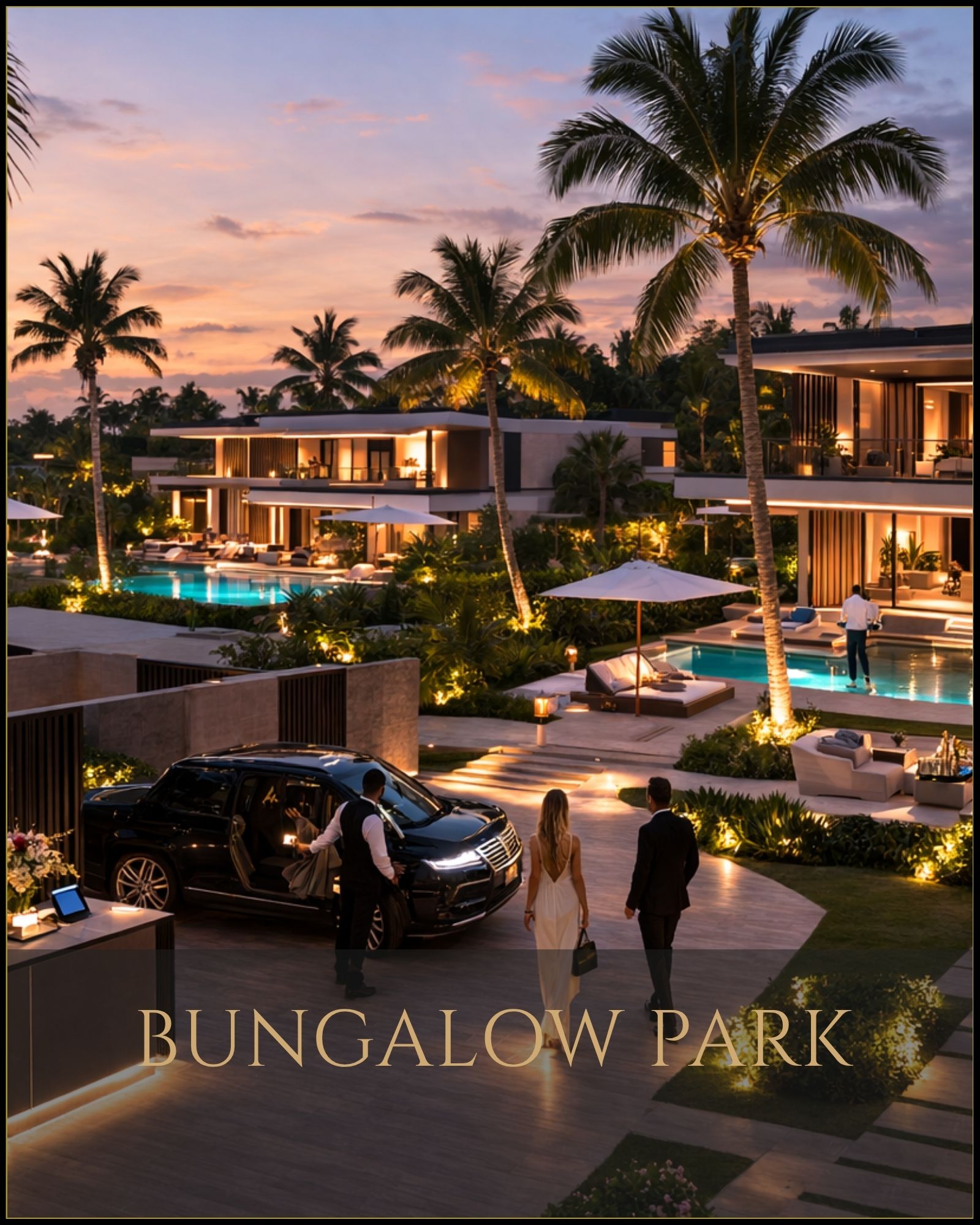 Bungalow park as a selected real estate project