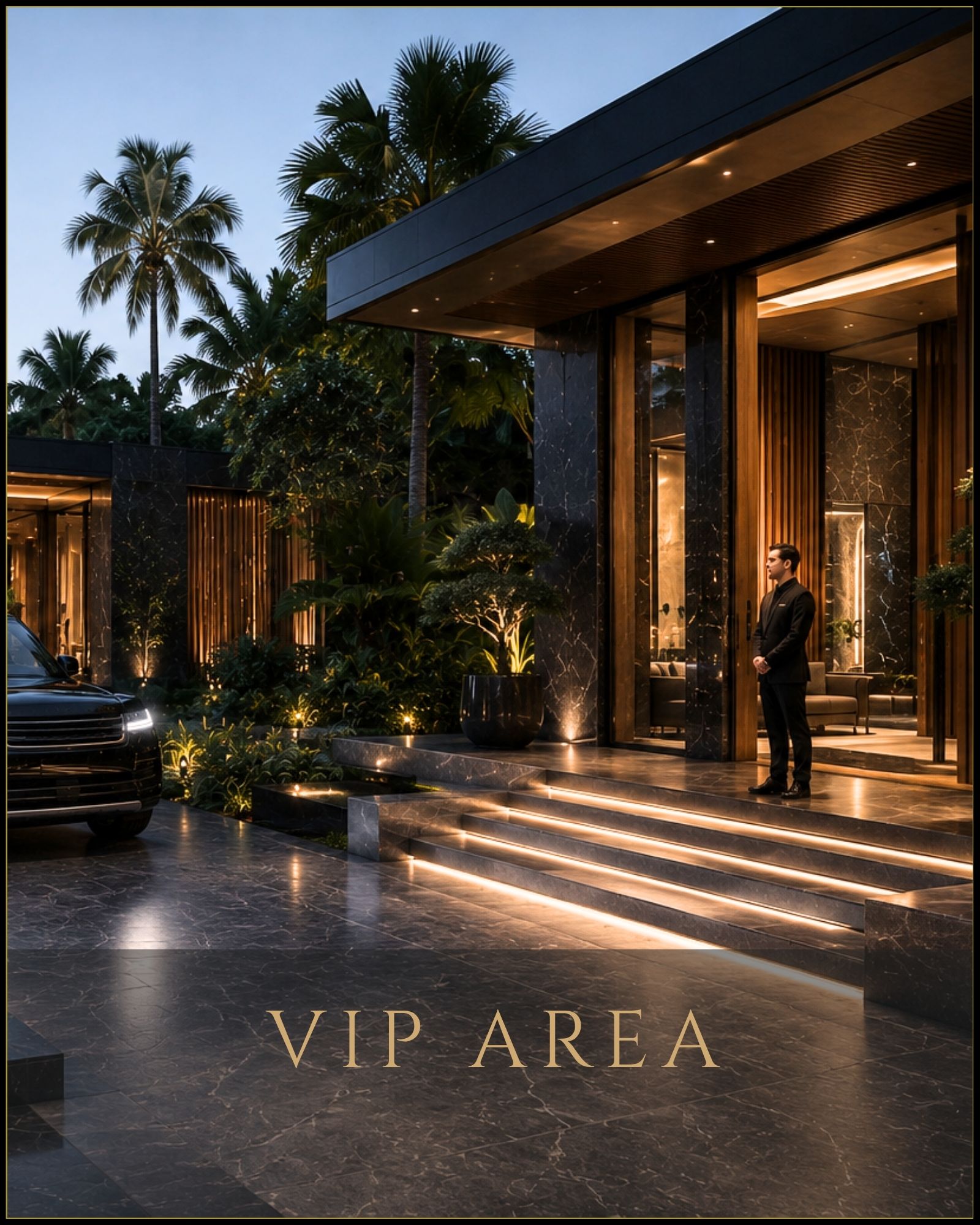 Exclusive VIP area within a premium lifestyle project