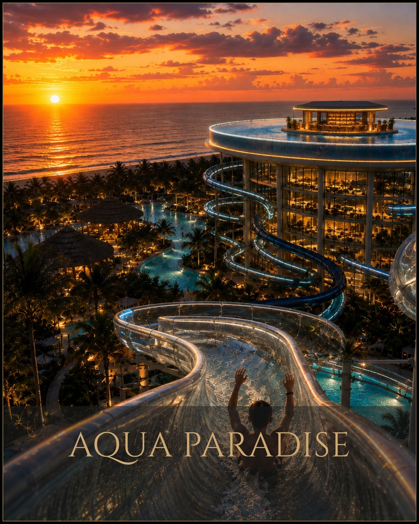 Baiana water park as an international leisure project